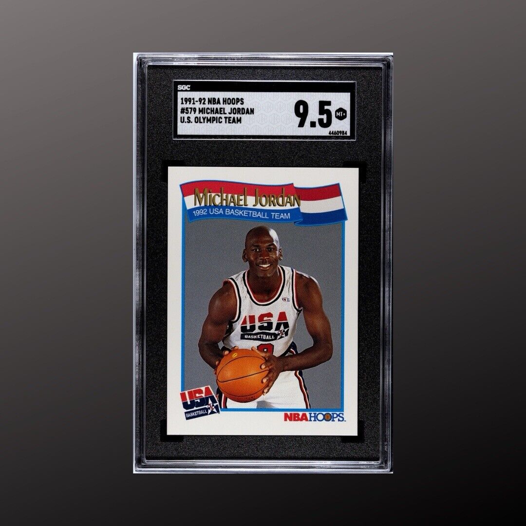 1991-92 NBA Hoops Earvin Magic Johnson  U.S. Olympic Team SGC 10 Rare Dream Team