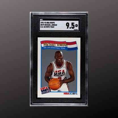 1991-92 NBA Hoops Earvin Magic Johnson  U.S. Olympic Team SGC 10 Rare Dream Team