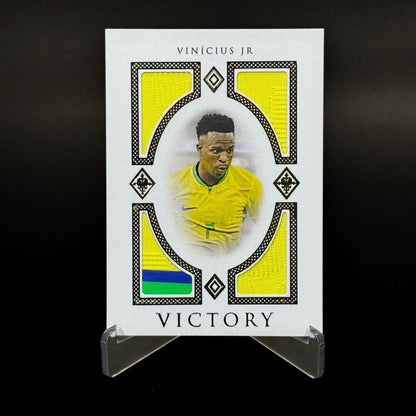 2024 Futera Unique Vinicius JR Vini Victory Game Used /21 Filthy Patch Brazil